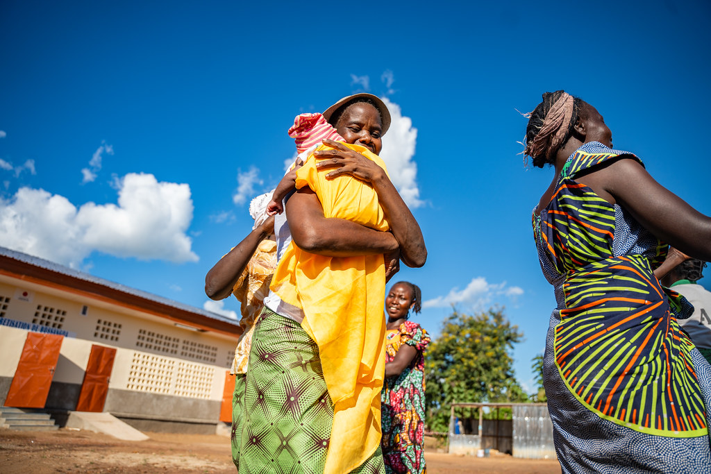 Photo of a group of women with their babies in Central African Republic “Advancing transparency through coordination in the Central African Republic” by UNDP Climate, CC BY-NC 4.0